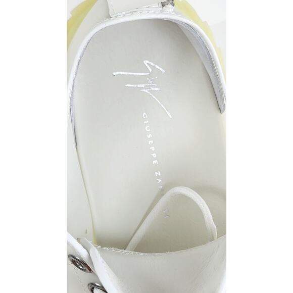 GIUSEPPE ZANOTTI Rubber Sneakers US10 UK9 EU43 Zip Detail Made in Italy main image 8